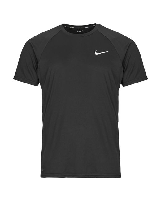 Nike Black T Shirt Hydroguard for men