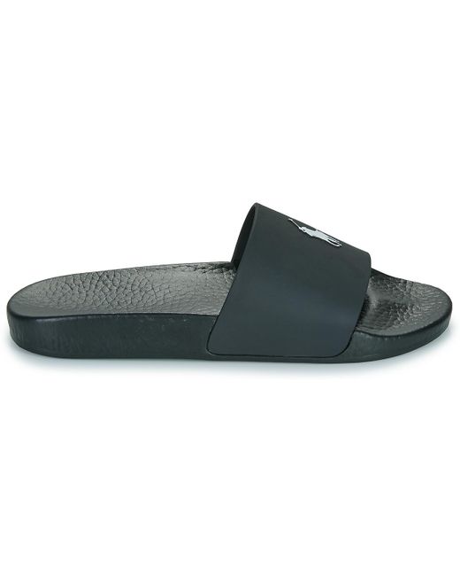 Polo Ralph Lauren Black Tap-dancing Polo Slide