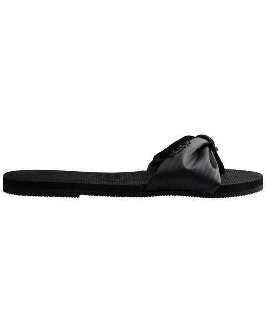 Havaianas Black Mules / Casual Shoes You St Tropez Shine Classic