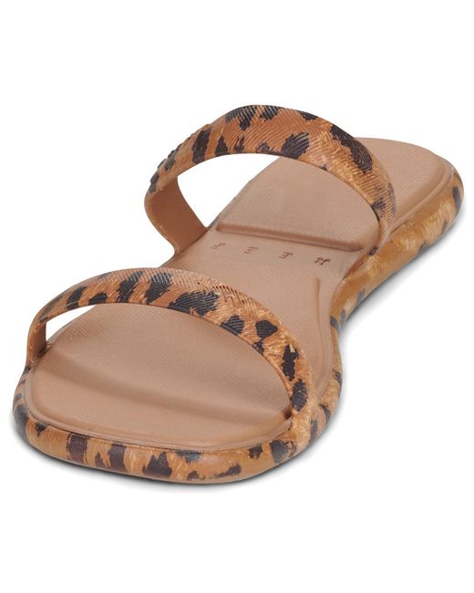 Reef Brown Flat Sandals Water Willow Marina