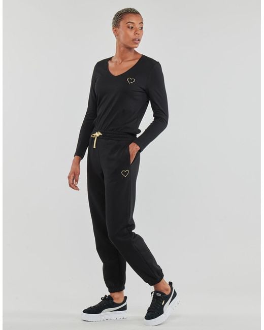 ONLY Black Tracksuit Bottoms Onlnoomi Glitter String Pant Cs Swt