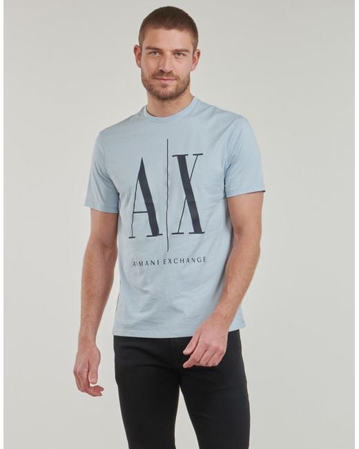 ARMANI EXCHANGE Blue T Shirt 8nztpa for men