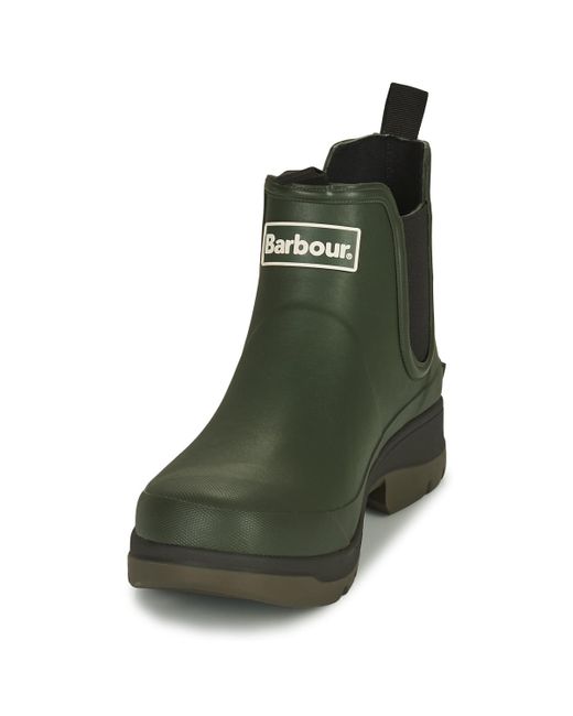 Barbour Green Nimbus Mid Boots for men