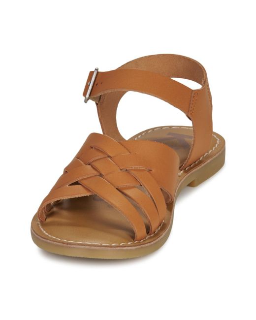 Kickers Brown Sandals Kick Ladora