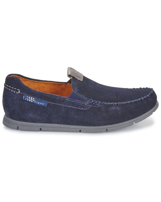 Bugatti Blue Loafers / Casual Shoes 321akb601400-4100 for men