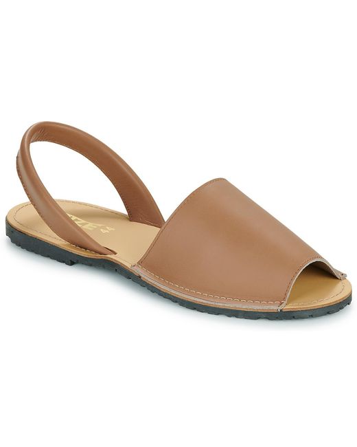 So Size Brown Loja Sandals