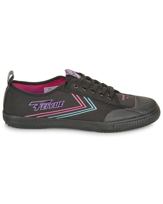 Feiyue Black Shoes (trainers) Fe Lo 1920 Street Fighter for men