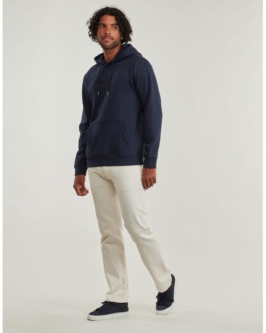 Teddy Smith Blue Hoodies Jim Hoody for men