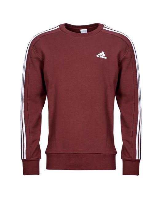 Adidas Red Sweatshirt M 3s Ft Swt for men
