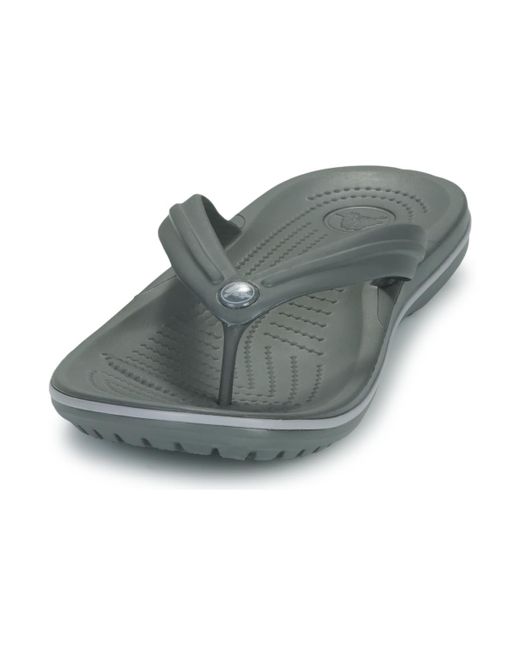 CROCSTM Gray Flip Flops / Sandals (shoes) Crocband Flip for men