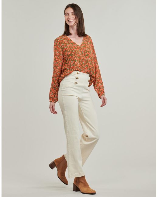 ONLY Brown Blouse Onlmiley