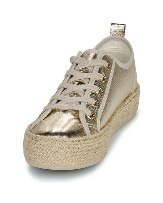 ONLY White Shoes (trainers) Onlida-1 Lace Up Espadrille Sneaker