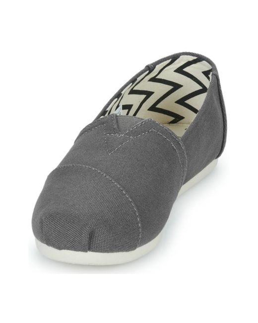 TOMS Gray Espadrilles / Casual Shoes Alpargata
