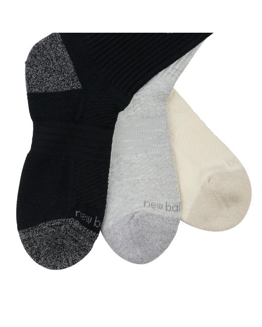 New Balance Blue Sports Socks Active Cushion Crew Socks 3 Packs
