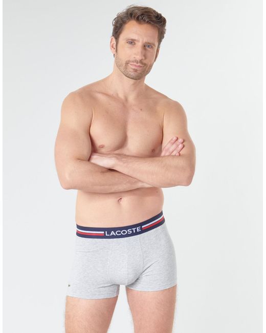 Lacoste Multicolor 5h3386-w34 Boxer Shorts for men