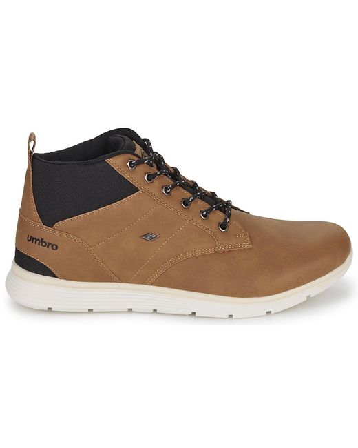 Umbro Brown Mid Boots Um Nelda for men