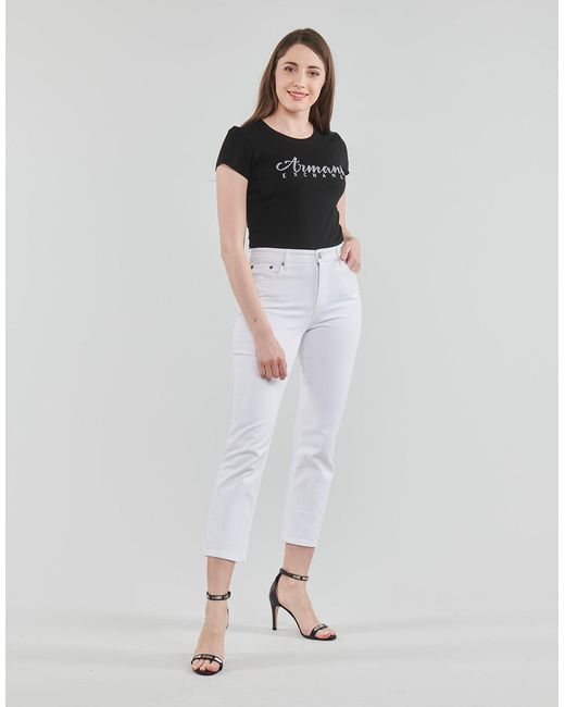 ARMANI EXCHANGE Black 8nyt91 T Shirt