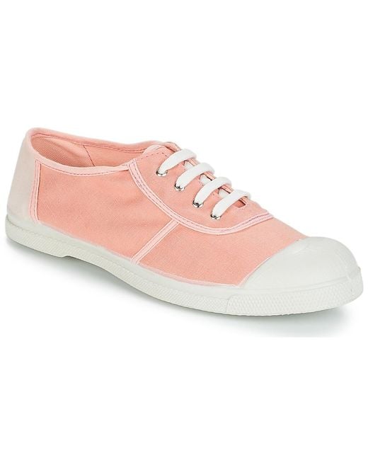 Bensimon Tennis Linenoldies Women's Shoes (trainers) In Pink