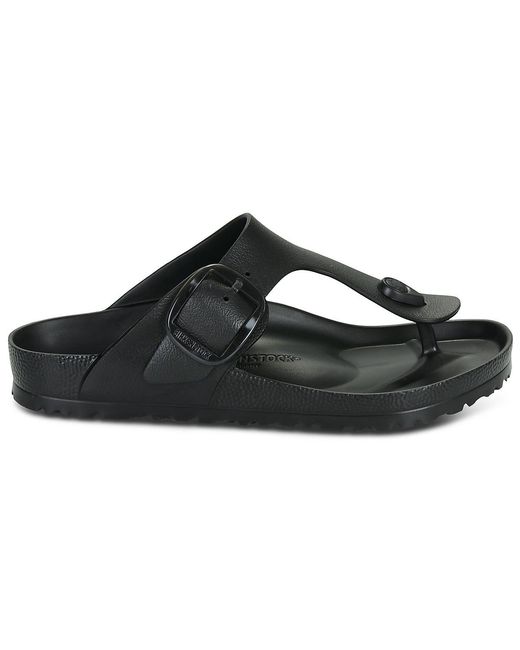 Birkenstock Black Flip Flops / Sandals (shoes) Gizeh Big Buckle Eva
