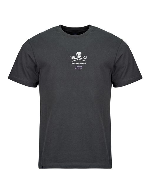 Oxbow Black T Shirt Sea Shepherd S1sfto4f for men