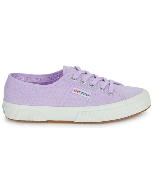Superga Purple Shoes (trainers) 2750 Coton