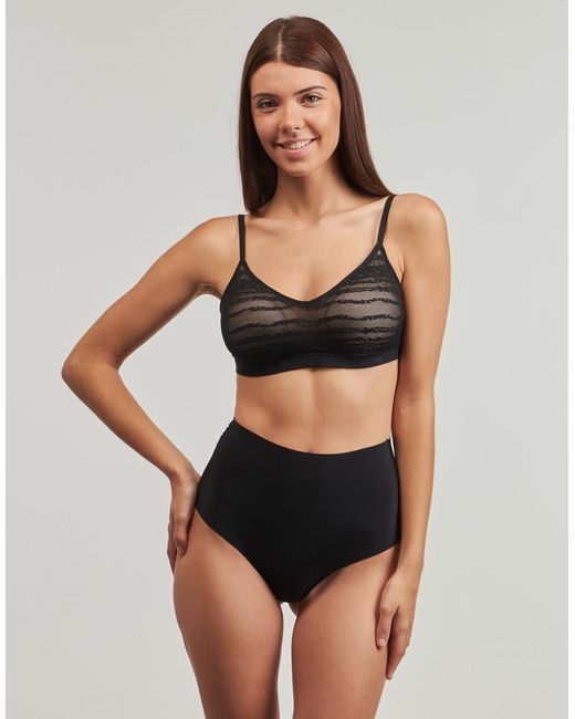 Sloggi Black Triangle Bras And Bralettes Free Evolve Pu Lace