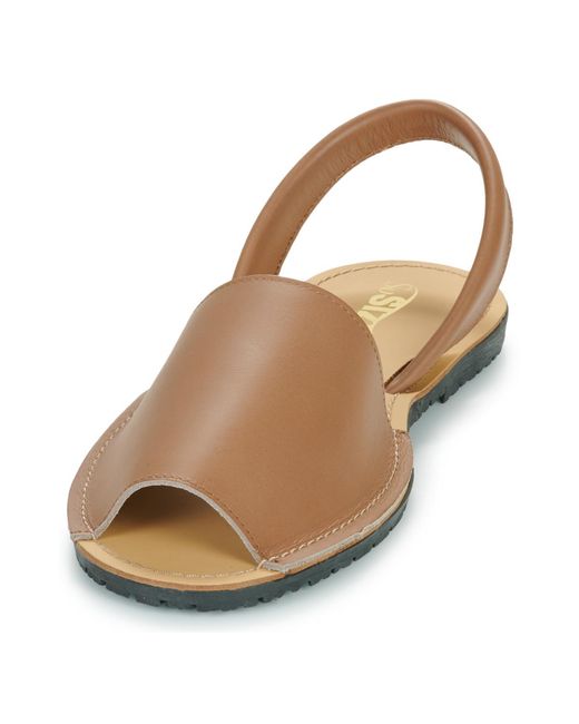 So Size Brown Loja Sandals