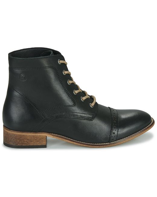 Betty London Black Mid Boots Foliane
