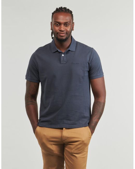 Pepe Jeans Polo Shirt New Oliver Gd in Blue for Men Lyst UK