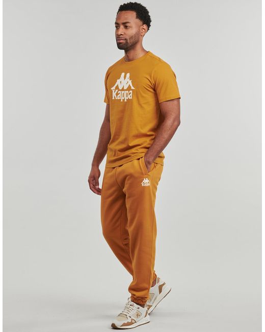 Kappa Yellow T Shirt Estessi 3 Organic for men
