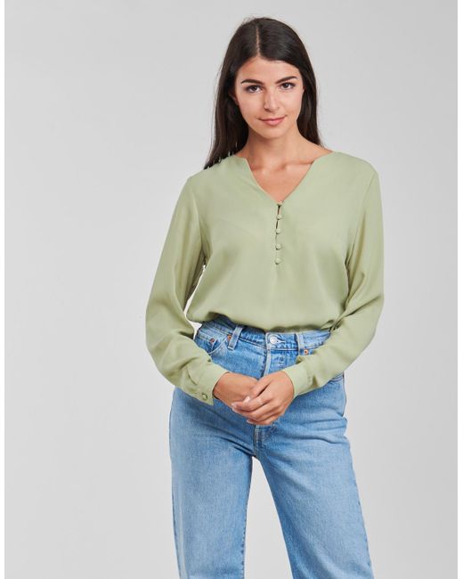 Betty London Green Pissine Blouse