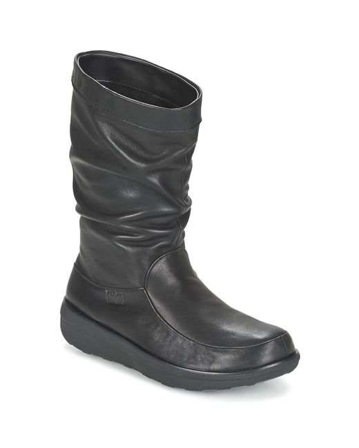 blundstone black red