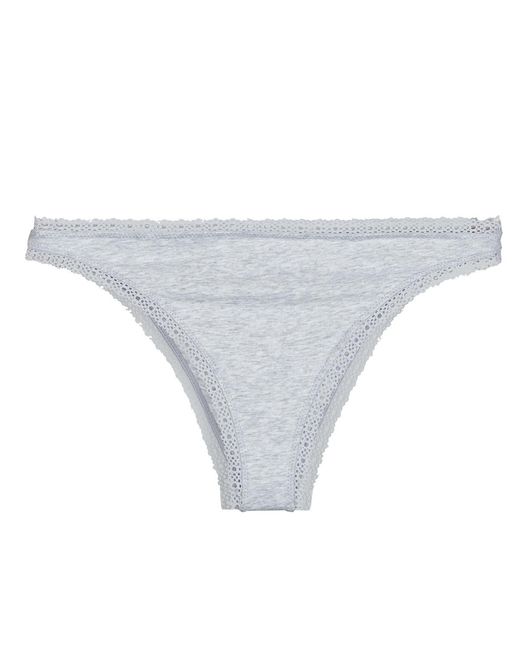 Passionata Gray Knickers/panties Charlotte Brief