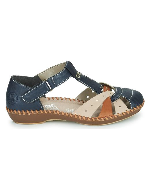 Rieker Blue Sandals