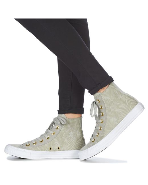 chuck taylor all star summer palms high top