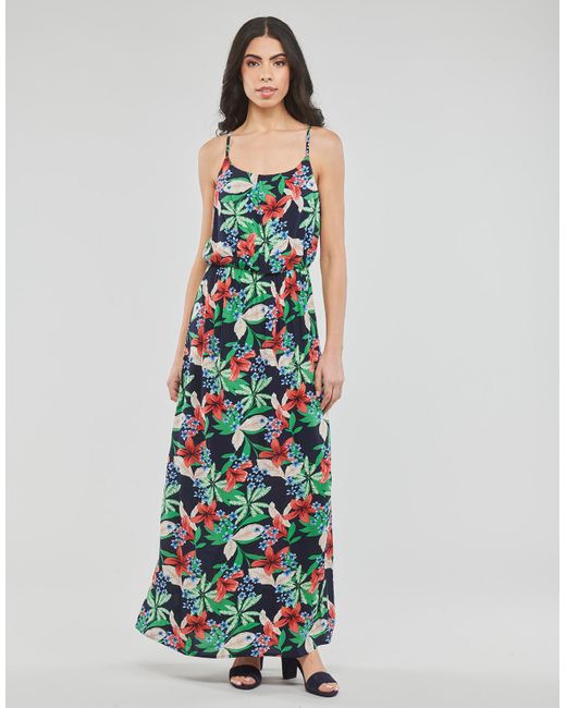 ONLY Green Long Dress Onlnova Life Strap Maxi Dress