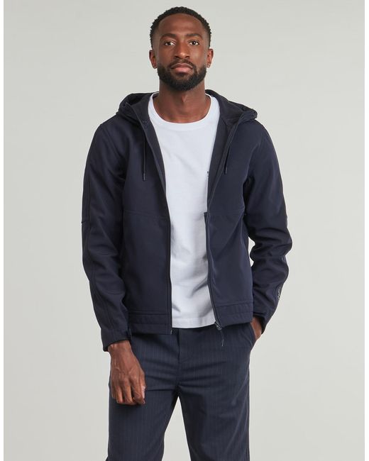 Teddy Smith Blue Jacket B-renzo for men