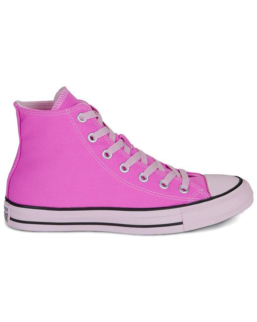 Converse Purple Shoes (high-top Trainers) Chuck Taylor All Star