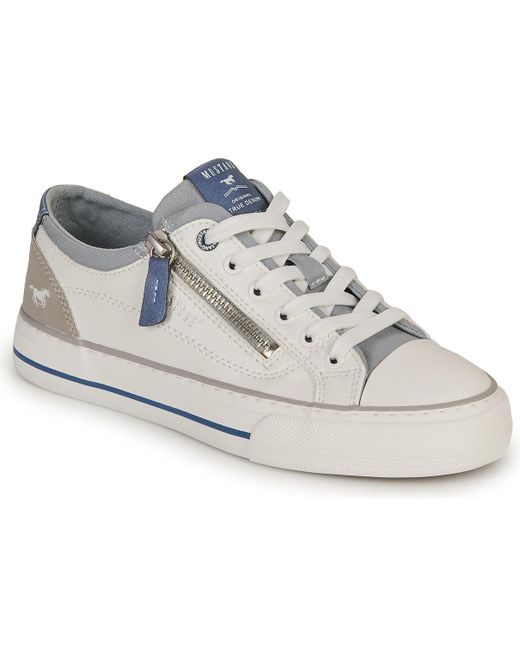 Mustang White Shoes (trainers) 1272310
