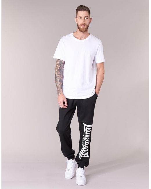 Lonsdale Blue Large Logo Tracksuit Bottoms for men