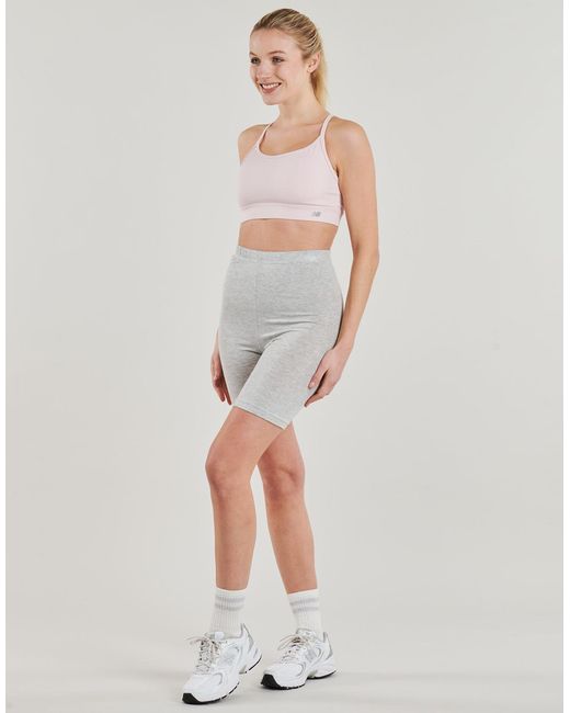 New Balance Pink Sport Bras Nb Essential Yoga Bra
