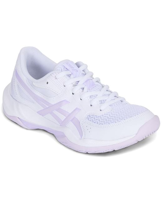 Asics White Shoes (trainers) Gel-rocket 12