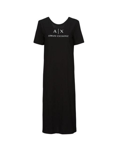 Armani Exchange Black Long Dress 3dyaaf