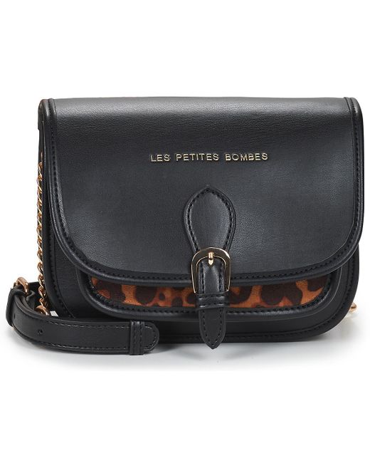 Les Petites Bombes Black Shoulder Bag Margery