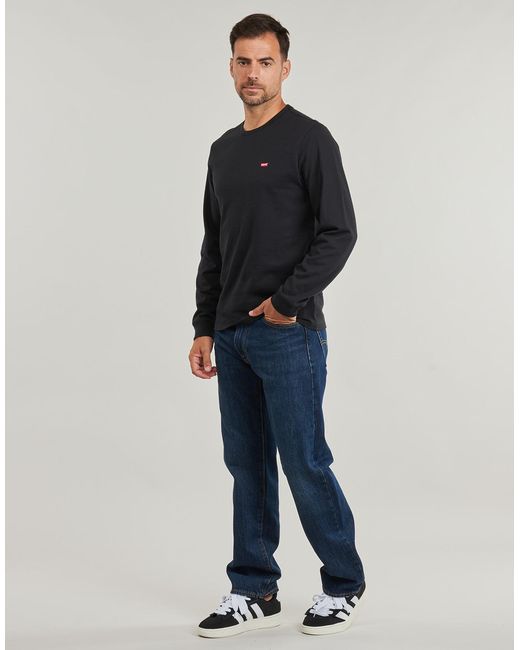 Levi's Blue Long Sleeve T-shirt Ls Original Hm Tee for men