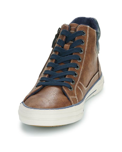 Tom Tailor Blue Shoes (high-top Trainers) Binusa for men