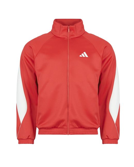 Adidas Red Tracksuit Jacket Stadium Tracktop for men