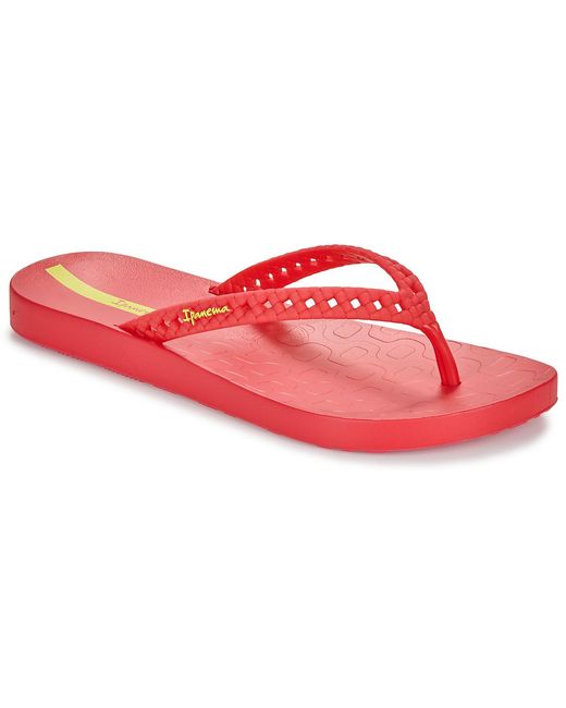 Ipanema Red Flip Flops / Sandals (shoes) Bohemia Fem
