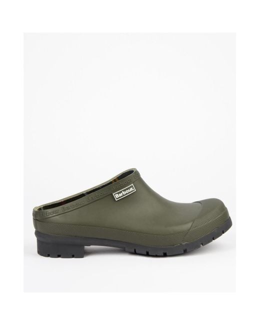 Barbour Green Clogs (shoes) Quinn for men