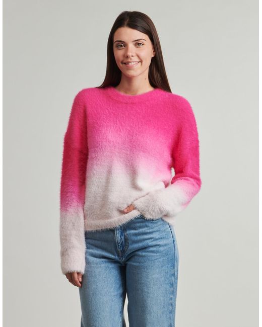 Pieces Pink Sweater Pcjalisa